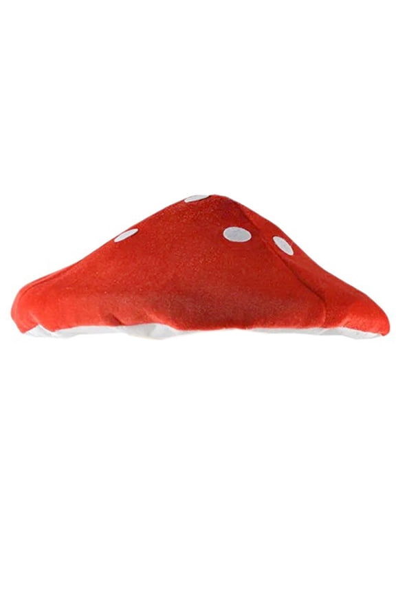 Plush Mushroom Shape Hat Cosplay Hat Christmas Party Hat Girls New Year Gift