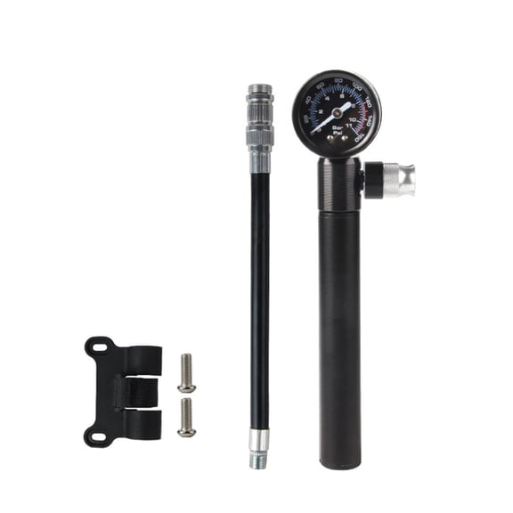 Aellinatey Portable Bike 160PSI with Gauge, Lightweight Tire Inflator for Road/Mountain Bikes, Balls, Scooters