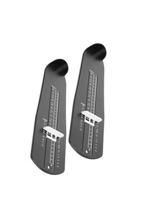 Professional Foot Sizing Tool Set Of 2 With High Precisions ABS Construction