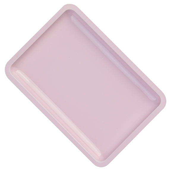 Aellinatey Professional Manicure Stainless Steel Storage Tray for Beauty Salon and Home