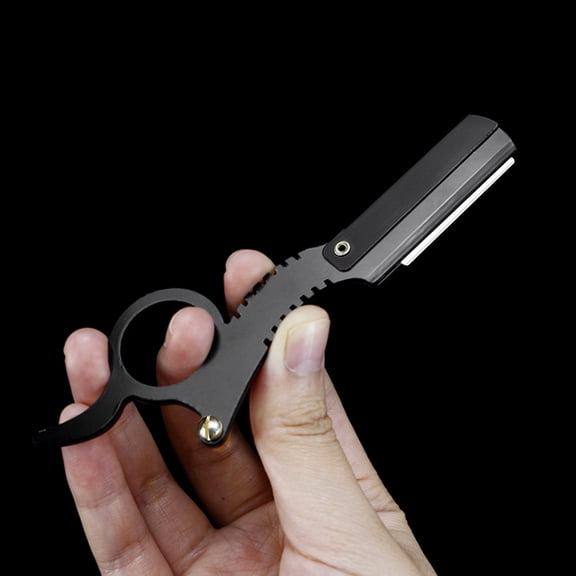 Aellinatey Professional Straight Edge Barber for Razor Haircut Beard Shaving Manual Depilat