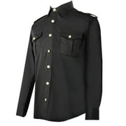 Aellinatey Professional Work Uniform Shirt Breathable Short/Long Sleeve Security Blouse