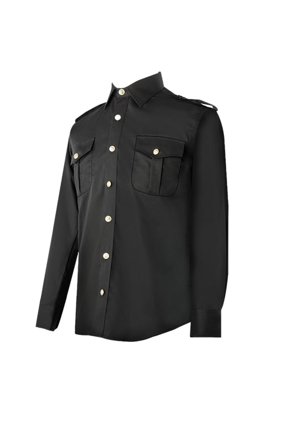 Professional Work Uniform Shirt Breathable Short/Long Sleeve Security Blouse