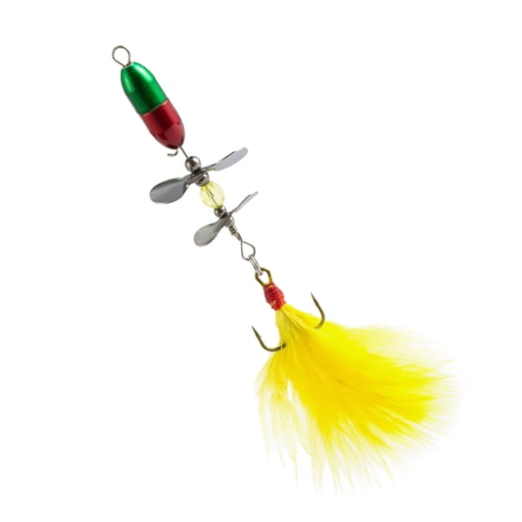 Aellinatey Propeller Wobbler Artificial Baits Fishing Baits for Trout Spinner Baits