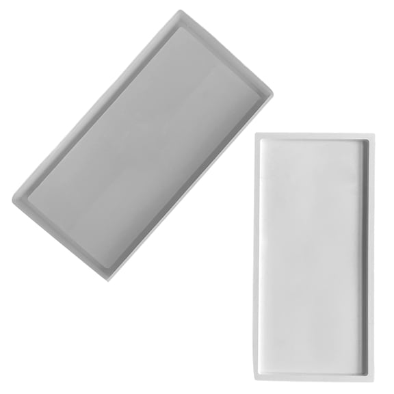 Aellinatey Rectangular DIY Tray Molds Plate Moulds for Resin Casting Craft Decorations