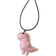 thumbnail image 1 of Aellinatey Resin Dinosaur Necklace Adjustable Length Clavicle Chain for Fashion Lovers, 1 of 11