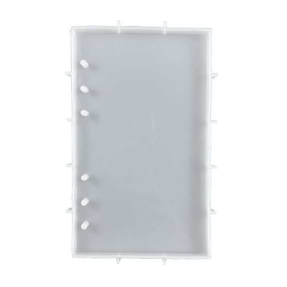 Aellinatey Resin Shaker Mold Quicksand Silicone Mold Casting Epoxy Mold Notebook Shaped