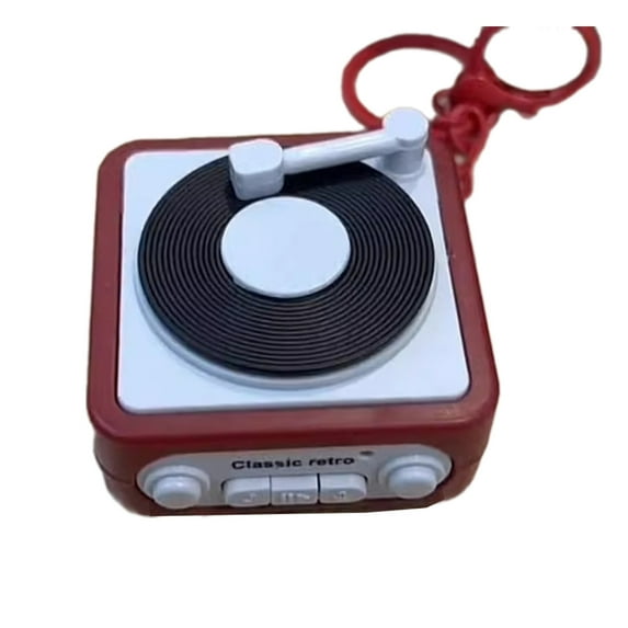 Aellinatey Retro Styles Recorder Keyring Accessory for Music Lovers and Collectors
