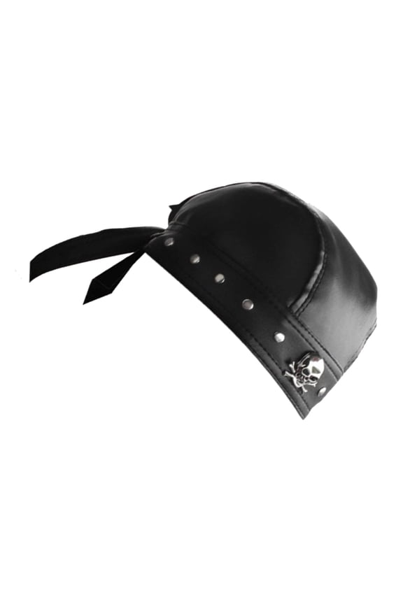 Rivet Studded Durag Doo Rag Beanies Artist Hat Casual Wear Photo Props