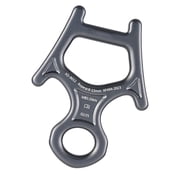 Aellinatey Rock Climbing Carabine 8 Shape Riggings Descender Aluminum Figures Belays Device for Professional Climbers