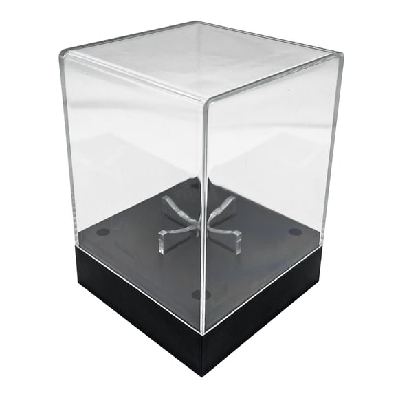 Aellinatey Rotating Color LED Sports Display Case Acrylic Storage Box With Automatic Lighting Effect For Collectors