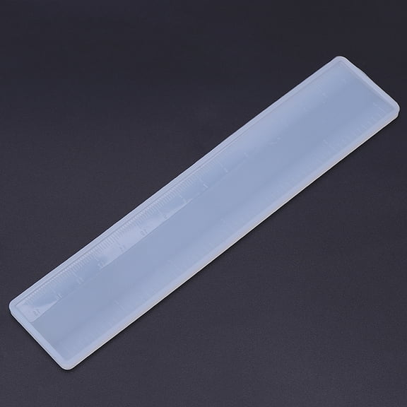 Aellinatey Ruler Epoxy Resin Molds Silicone Mould Manual Epoxy Tool School Supplies