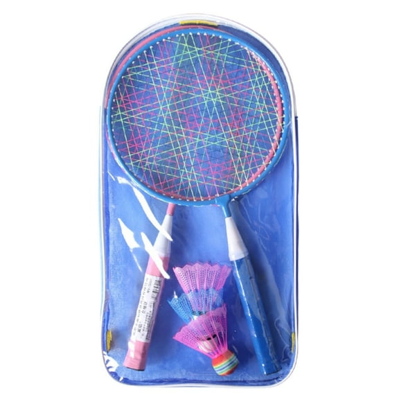 Aellinatey Set of 2 Rackets with Carrying Bag for Children Badminton Racquets for Starter