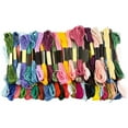 thumbnail image 1 of Aellinatey Soft and Sturdy Embroidery Thread Embroidery Floss Assortment for Stitching, 1 of 15