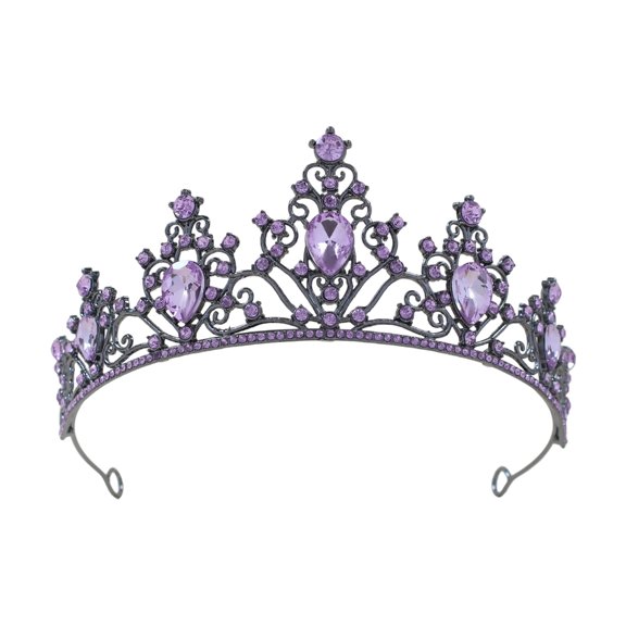 Aellinatey Sparkling Crystal Bridal Crowns Hairband Hair Styling Accessories For Weddings