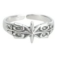 thumbnail image 1 of Aellinatey Trendy Metal Hexagram Ring Unique Personality Jewelry Trendy Statement Ring, 1 of 8