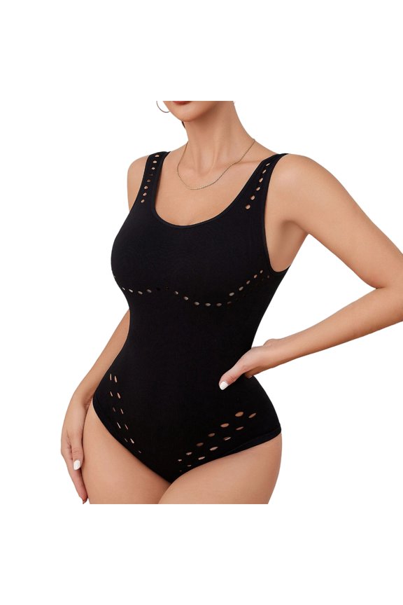 Tummy Controls Slim Body Shaper V Neck Body Suits Shapewear Bodysuits