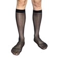 thumbnail image 1 of Aellinatey Ultrathin Transparent Men Dress Socks Breathable Nylon Design For Formal Event, 1 of 20