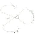 thumbnail image 1 of Aellinatey Unique Body Chain Necklace Nipple Chain Chest Chain Jewelry Alloy Texture, 1 of 11
