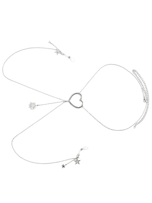 Unique Body Chain Necklace Nipple Chain Chest Chain Jewelry Alloy Texture