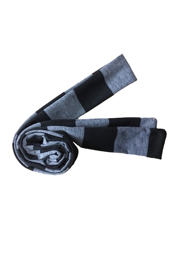 Unisex Punk Y2K Harajuku Long Scarf Rainbow Striped Neckerchief Skinny Scarves