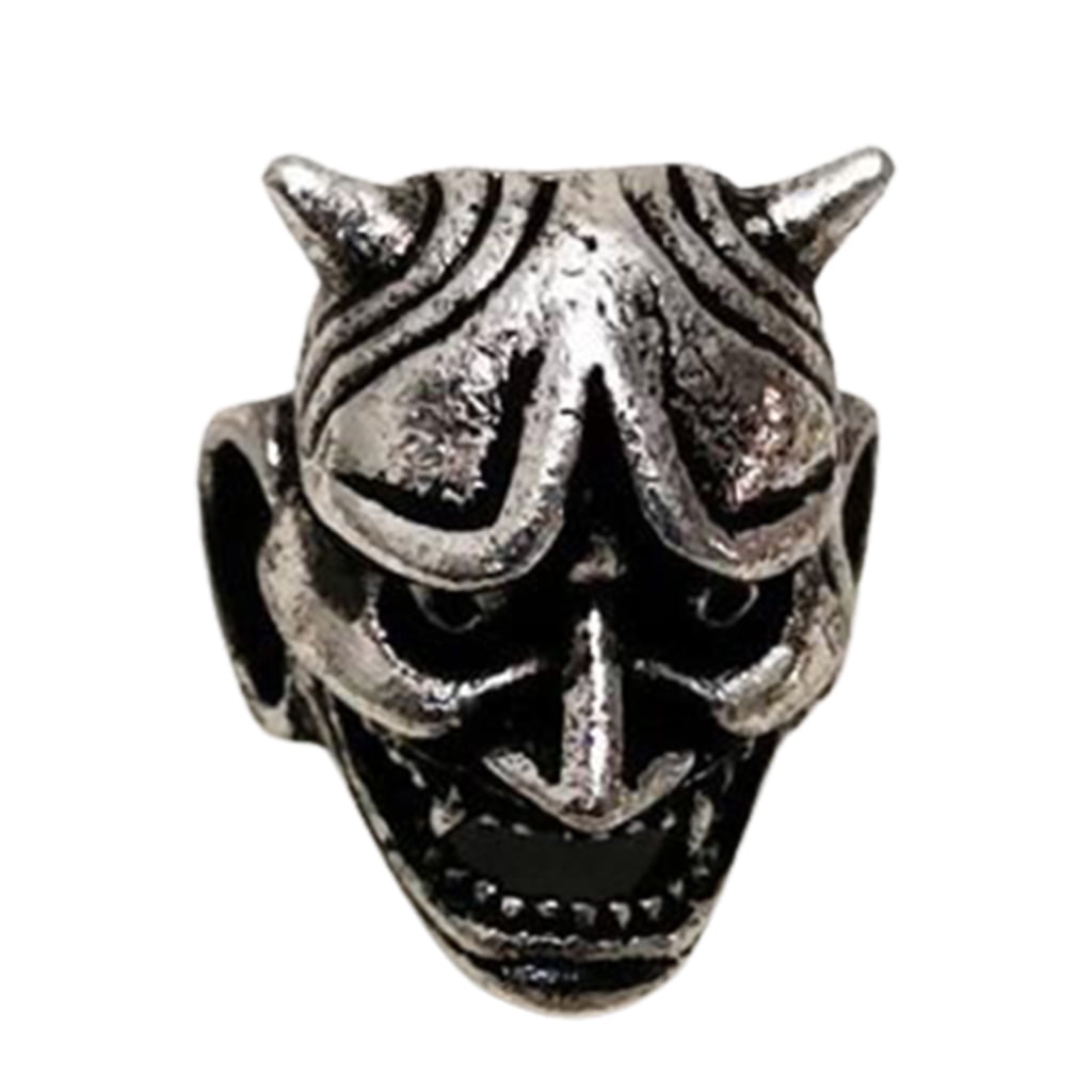 Aellinatey Vintage Hair Braid Beard Dreadlock Beads Tube Viking Rune ...