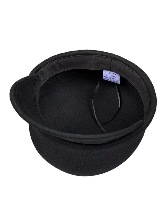 Vintage Horse Riding Cap for Female Winter Warm Peaked Hat Casual Fedora Hat