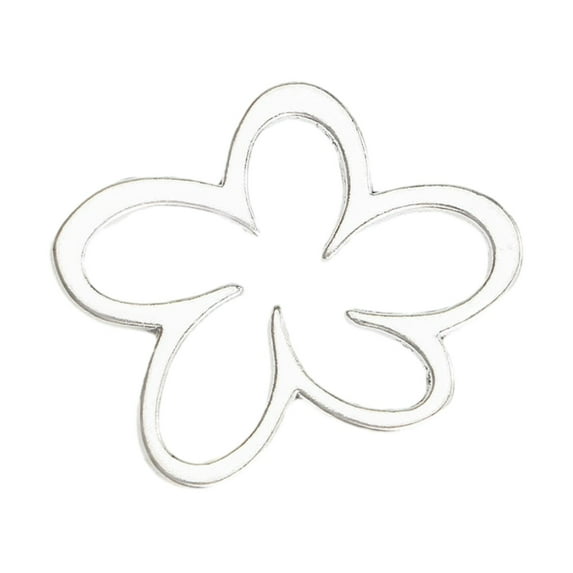 Aellinatey Vintage Irregular Flower Pendant Necklace Handmade Hollow Flower Beads DIY