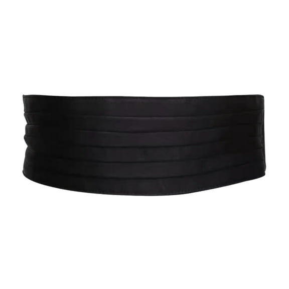 Aellinatey Waistband Women's Wide Belt Black Decorative Dress Belt Waist Cincher