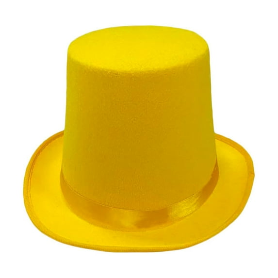 Aellinatey Western Fedora for Men Women Unisex Wear Vintage Top Hat Magician Costume