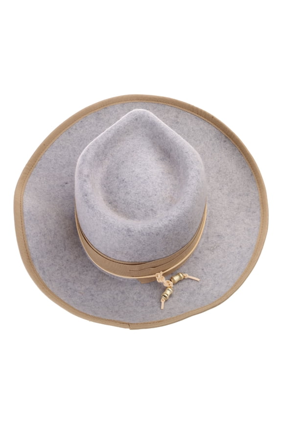 Wide Brimmed Fedoras Cowgirl Hat Western Top Hat for Boy Man Adults Hat