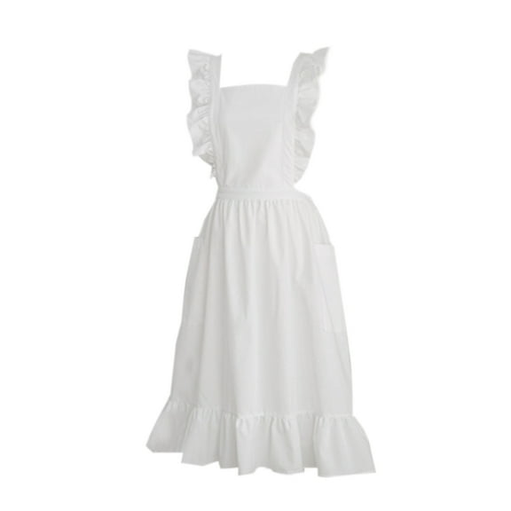 Aellinatey Women Apron Cooking Apron Serving Apron for Kitchen Bakery Restaurant