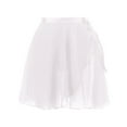 thumbnail image 1 of Aellinatey Women Chiffon Ballet Wrap Skirt Girl Asymmetric Dance Skirt for Dance Skate, 1 of 20