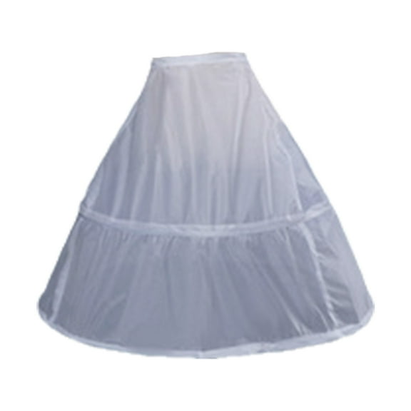 Aellinatey Women Crinoline Petticoat White Hoop Skirt Ball Gown Slip Girls Underskirt