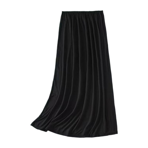 Aellinatey Women Half Slip Underskirt Safety Long Petticoat for Under Dresses Innerwear