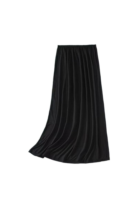 Women Half Slip Underskirt Safety Long Petticoat for Under Dresses Innerwear
