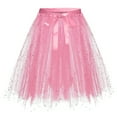 thumbnail image 1 of Aellinatey Women High Waist Pleated Mesh Midi Skirt Dace Tutu Skirt Layered Tulle Skirt, 1 of 10