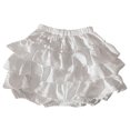 thumbnail image 1 of Aellinatey Women Layered Ruffled Pumpkin Shorts Maid Bowknot Safety Pant Ruched Bloomers, 1 of 13