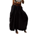 thumbnail image 1 of Aellinatey Women's Bohemian long skirt with pockets,, 1 of 8