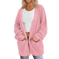 thumbnail image 1 of Aellinatey Womens Oversized Cardigans Soft Knit Cardigan Sweater with Pockets, 1 of 7