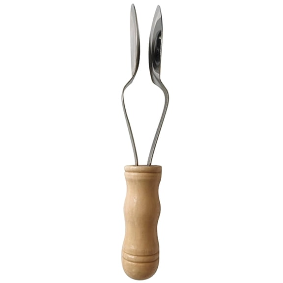 Aellinatey Musical Spoons Percussion Instrument Wood Handle Music Spoon Clapper Music Education Toy Percussion Spoon for