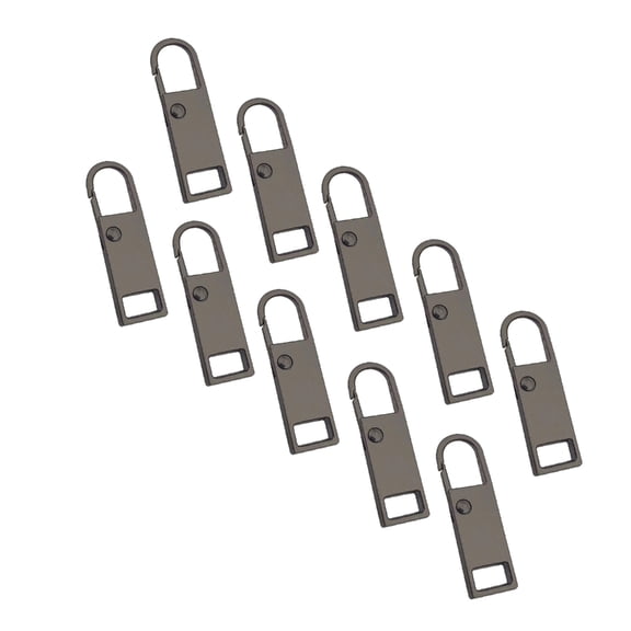 Aellinatey Zipper Pull Replacement Metal Zipper Handle Mend Fixer Tab Repair for Luggage