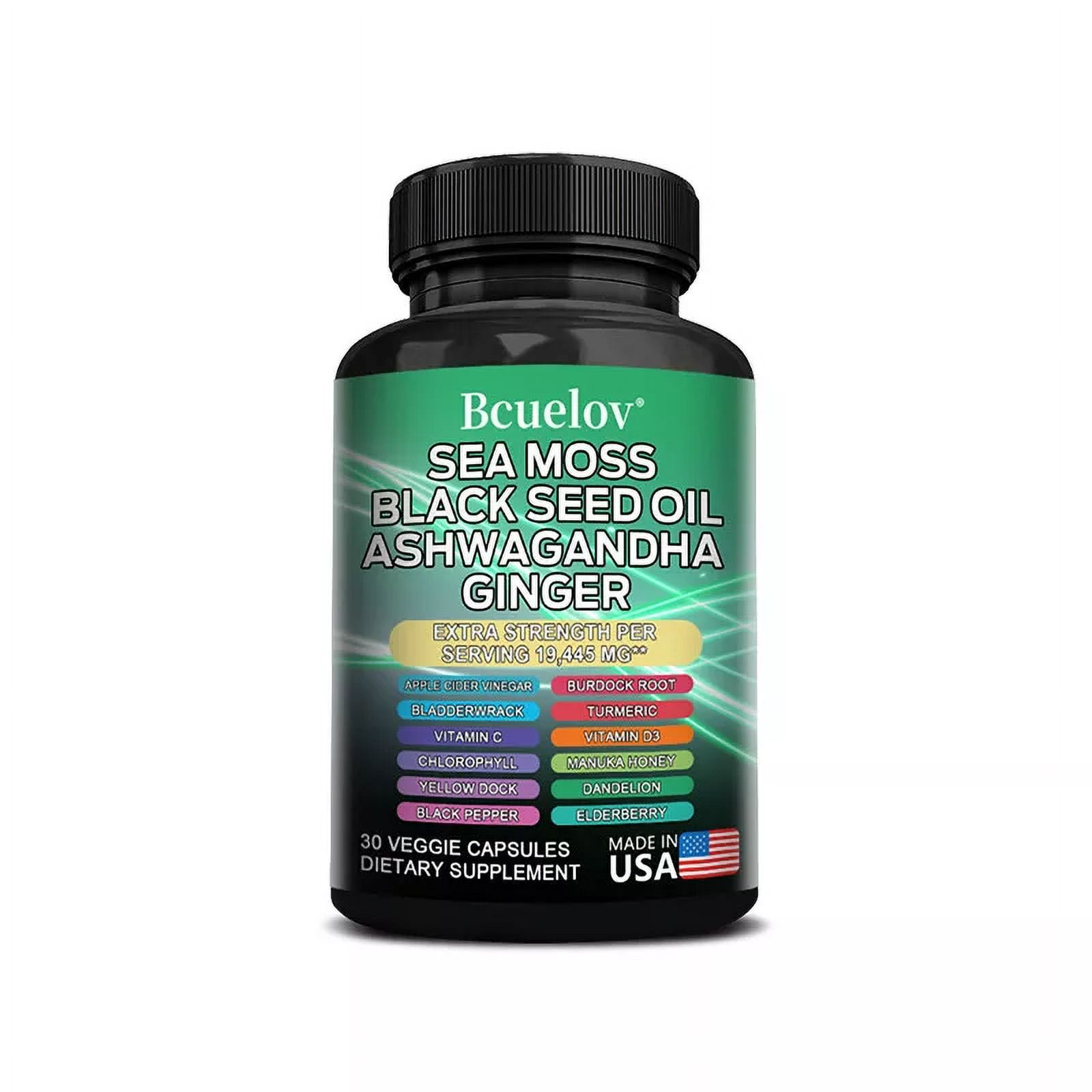 Dangerously Effective? The Truth About Sea Moss, Black Seed Oil, Ashwagandha & Ginger Side Effects - f60268p
