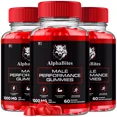 Aelona (3 Pack) Alpha Bites Male Gummies Advanced Performance and