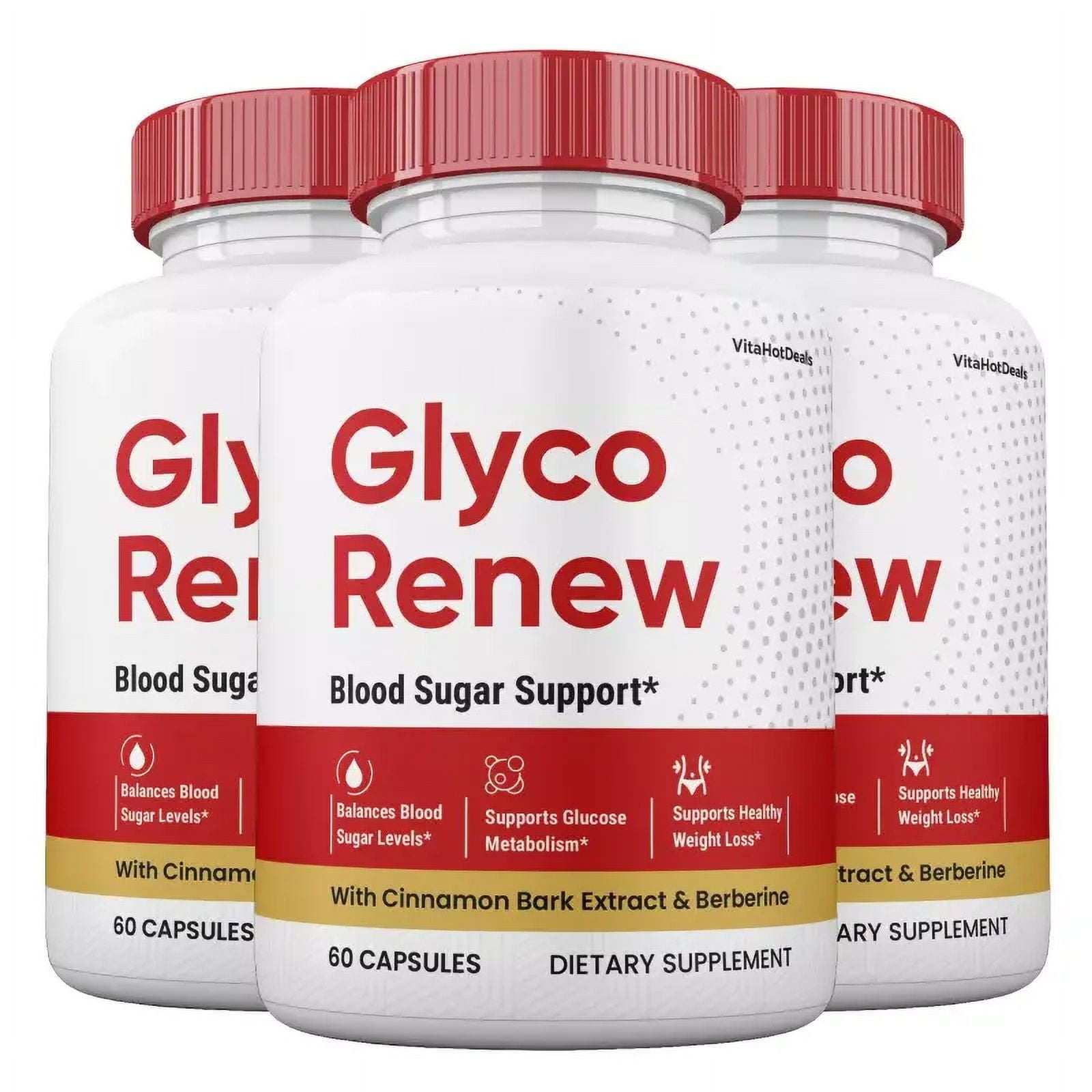 Aelona Glyco Renew Blood Sugar Capsules, Official Capsules, Maximum