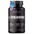 Aelona LTheanine 200mg, 120 Capsules, Double Strength NonGMO