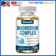Aelona Magnesium Complex Supplement Caps 500mg Mag Glycinate, Citrate