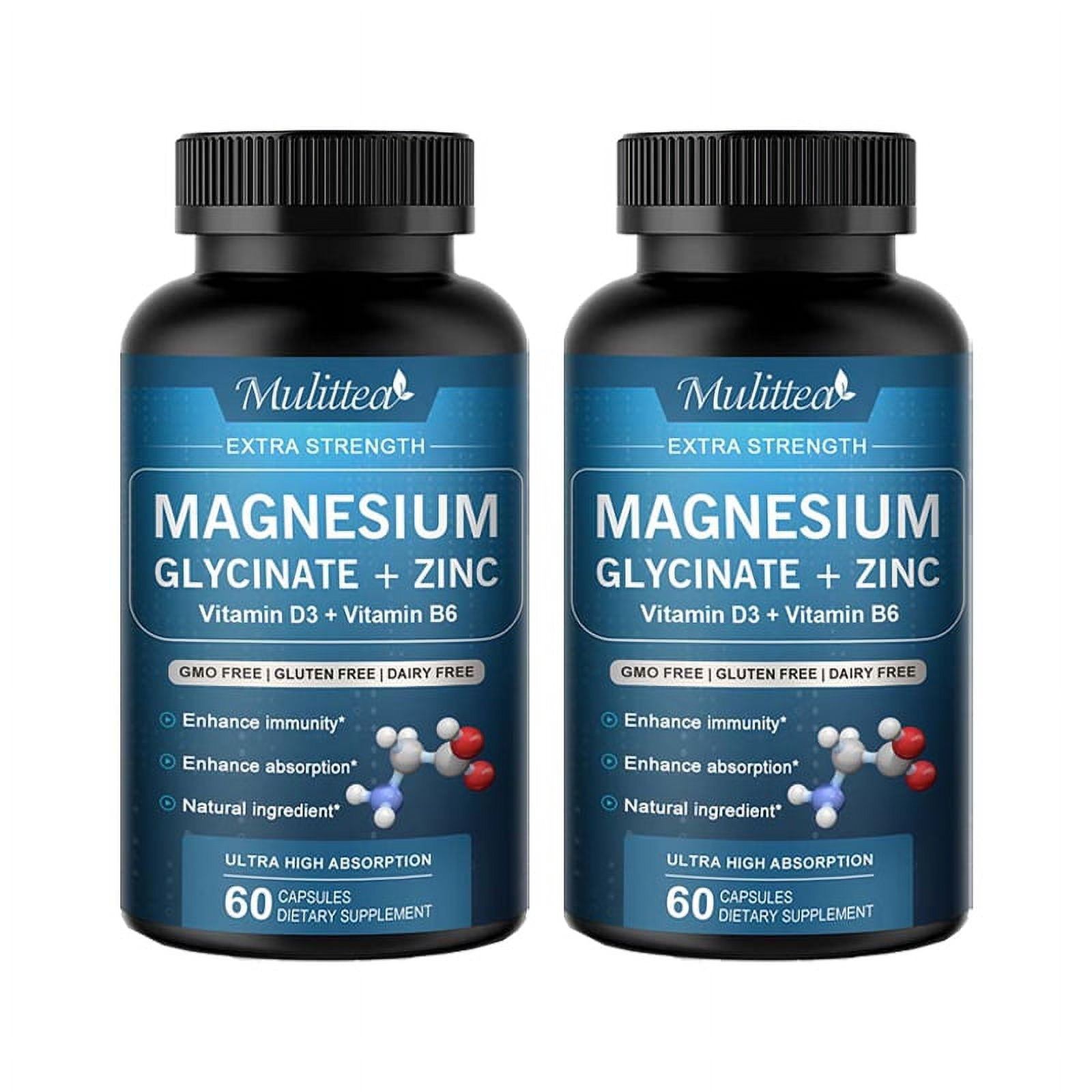 Nutrazee Magnesium Glycinate For Men & Women - 90 Capsules
