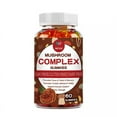 Aelona Mushroom Extract Complex Gummies Lions Mane Chaga Reishi Focus