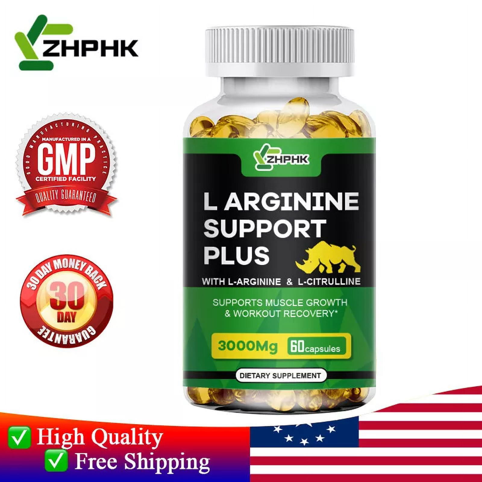 Aelona Plus LArginine 3000mg Workout Heart Support LCitruline Muscle